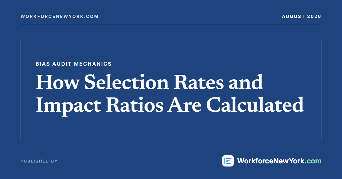 How Selection Rates and Impact Ratios Are Calculated